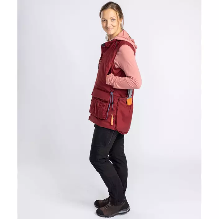 Pinewood Dog Sports Trainer damevest, Dark Tomato/Dark Red, large image number 6