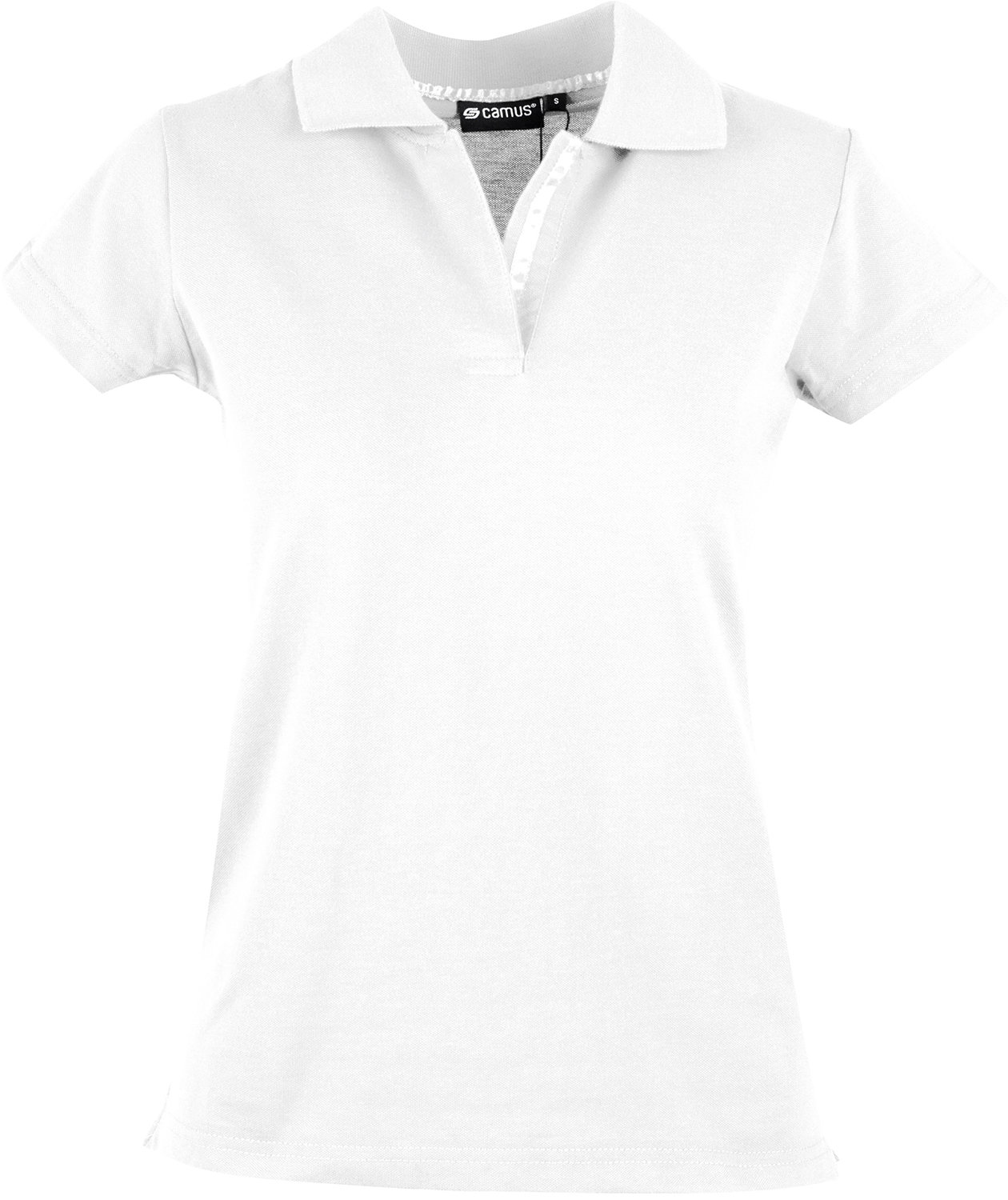 Camus Garda women's polo shirt, White, White, swatch