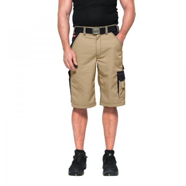 Fristads Kansas Icon work shorts, Khaki/Black, large image number 2
