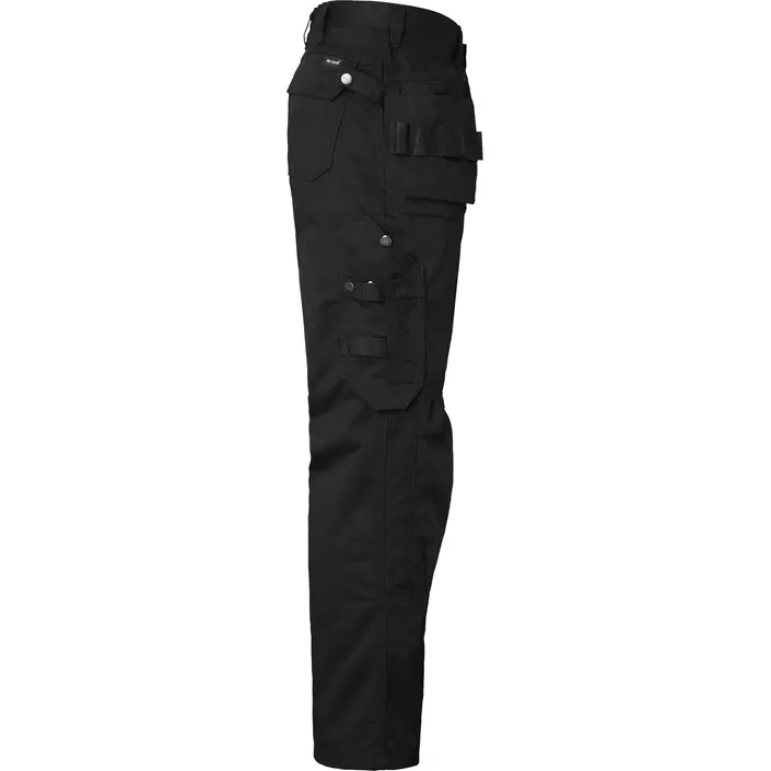 Top Swede craftsman trousers 193, Black, large image number 2