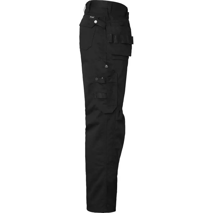 Top Swede craftsman trousers 193, Black, large image number 2