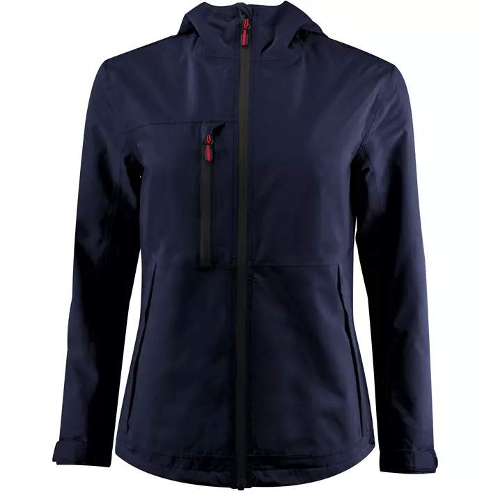 Printer Hiker dame skaljakke, Navy, large image number 0