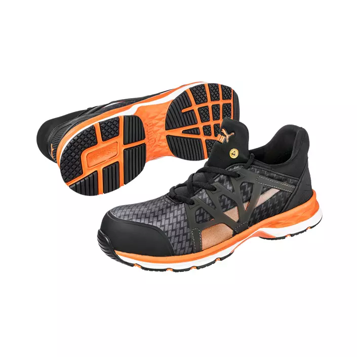 Puma Rush Mid 2.0 safety shoes S1P, Black/Orange, large image number 5