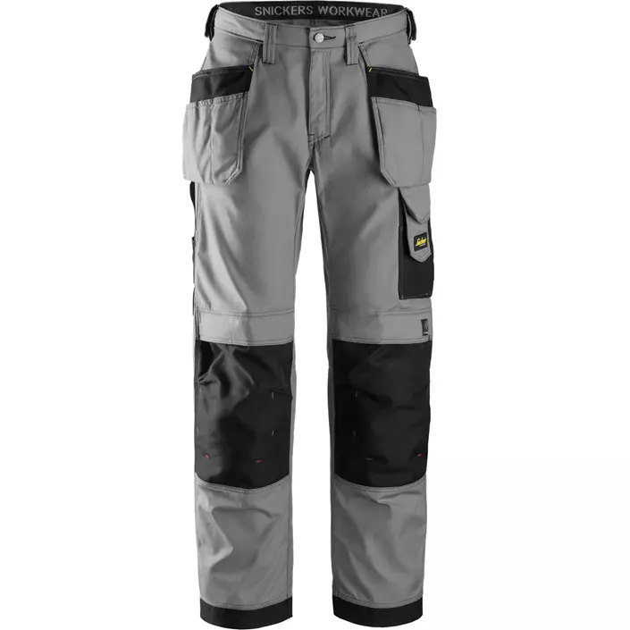 Snickers Rip-Stop craftsman trousers, Grey/Black, large image number 0