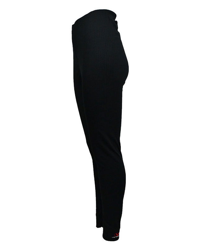 Vang&agrave;rd womens's baselayer trousers, Black, large image number 2