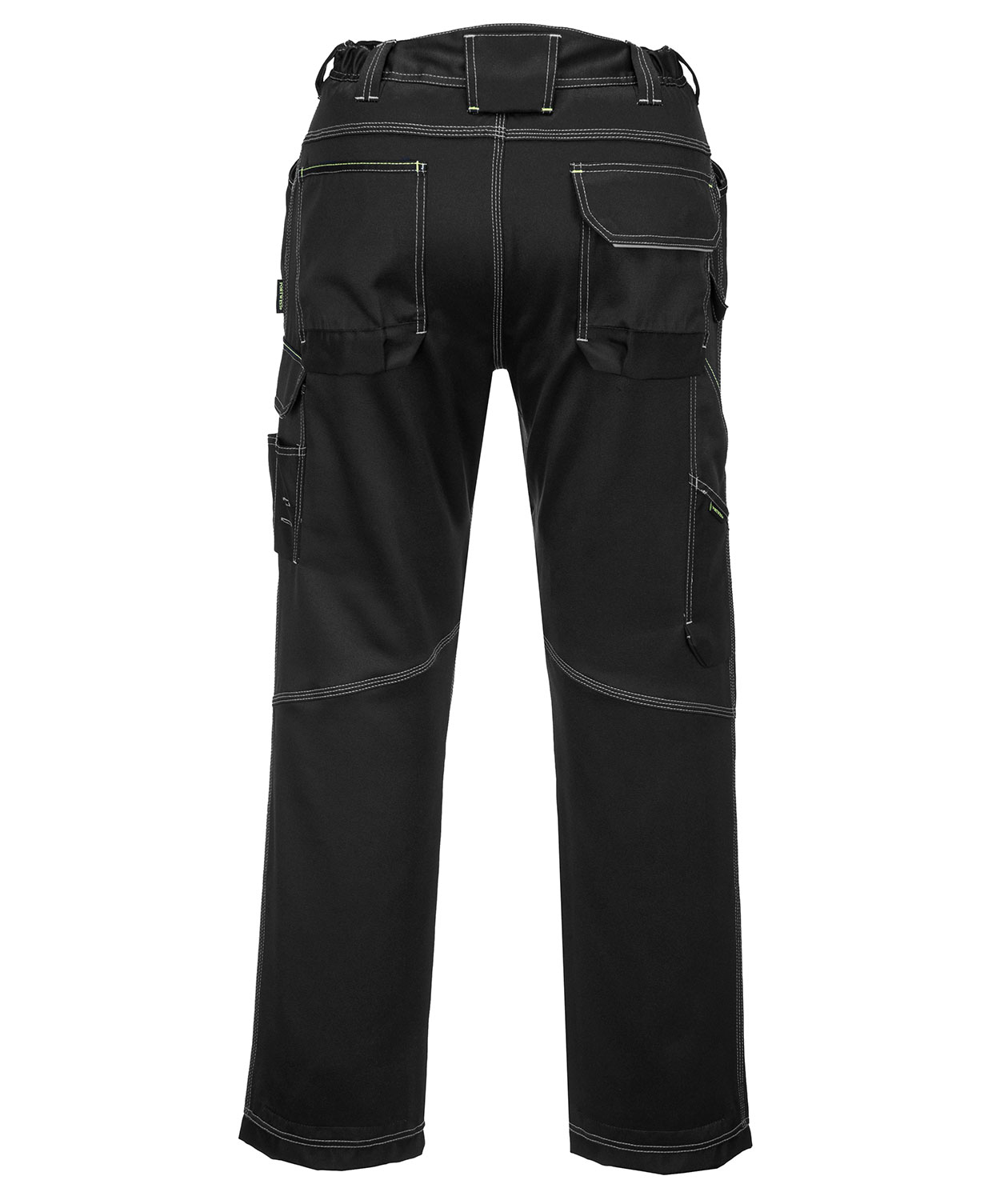 Portwest PW3 arbejdsbukser, Sort, large image number 1