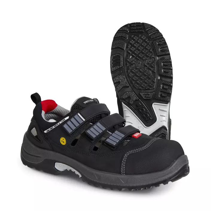 Jalas 3020 Zenit safety sandals S1, Black, large image number 0