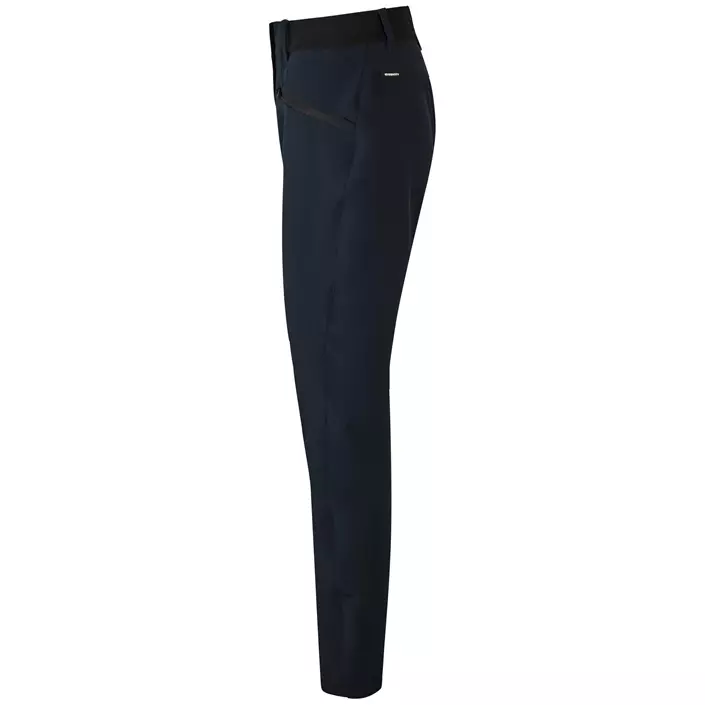 ID CORE dame stretch bukser, Navy, large image number 3