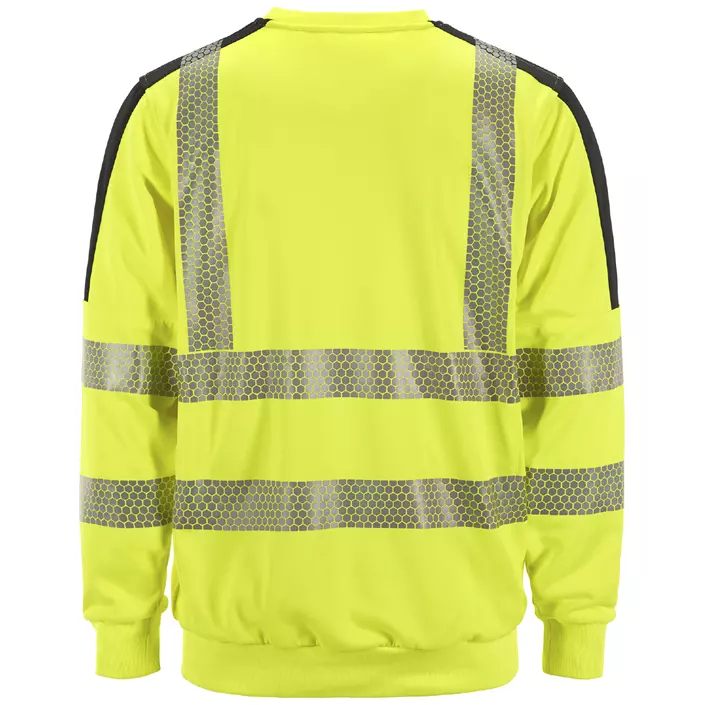 L.Brador Aereo sweatshirt 6124P, Hi-vis Yellow/Black, large image number 1