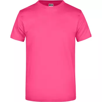 James & Nicholson T-shirt Round-T Heavy, Pink