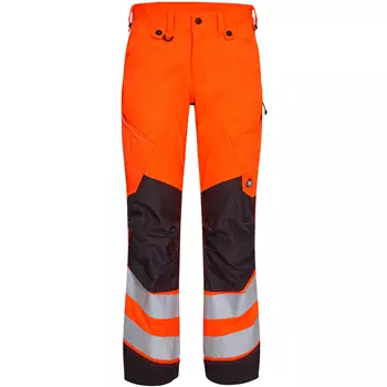 Engel Safety work trousers, Hi-vis orange/Grey