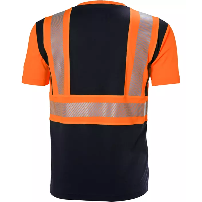 Helly Hansen ICU T-shirt, Hi-vis Orange/Ebony, large image number 1