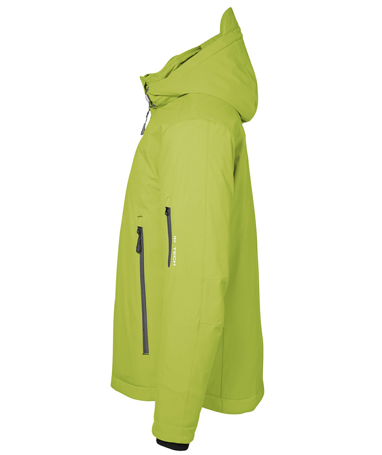 ID vinter softshelljakke, Limegr&oslash;n, large image number 2