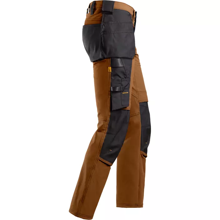 Snickers AllroundWork Handwerkerhose 6271 full stretch, Brown/Black, large image number 2