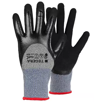 Tegera 804 ATEX cut protection gloves Cut C, Black/Grey/Blue