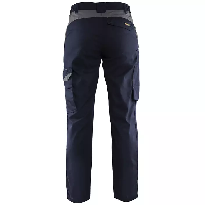 Blåkläder women's service trousers, Marine Blue/Grey, large image number 3