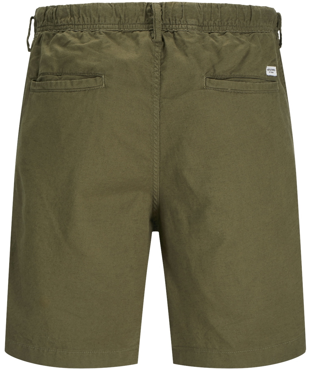 Jack & Jones JPSTJAIDEN HYBRID BONDI shorts with linen, Olive night