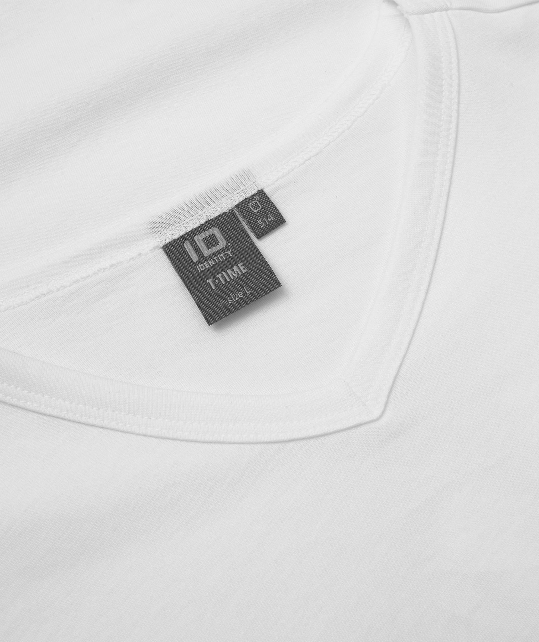 ID T-time T-skjorte, Hvit, large image number 3