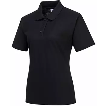 Portwest Napels women's polo shirt, Black