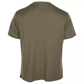 Pinewood T-shirt med merinould, Grøn