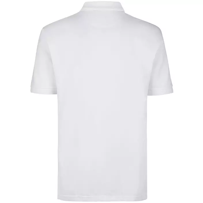 ID PRO Wear Polo T-skjorte med brystlomme, Hvit, large image number 1