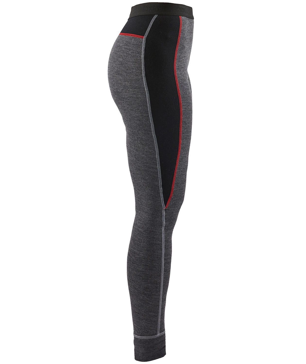 Bl&aring;kl&auml;der XWARM women's long johns with merino wool, Medium grey/black, large image number 2