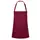 Karlowsky Basic bib apron with pockets, Bordeaux, Bordeaux, swatch