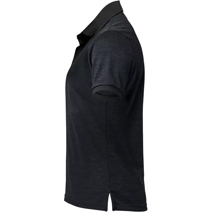 Tenson TXlite Melange Damen Poloshirt, Black, large image number 4