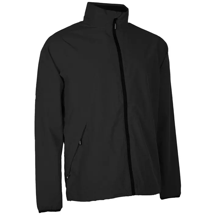 Lyngsøe rain jacket, Black, large image number 0