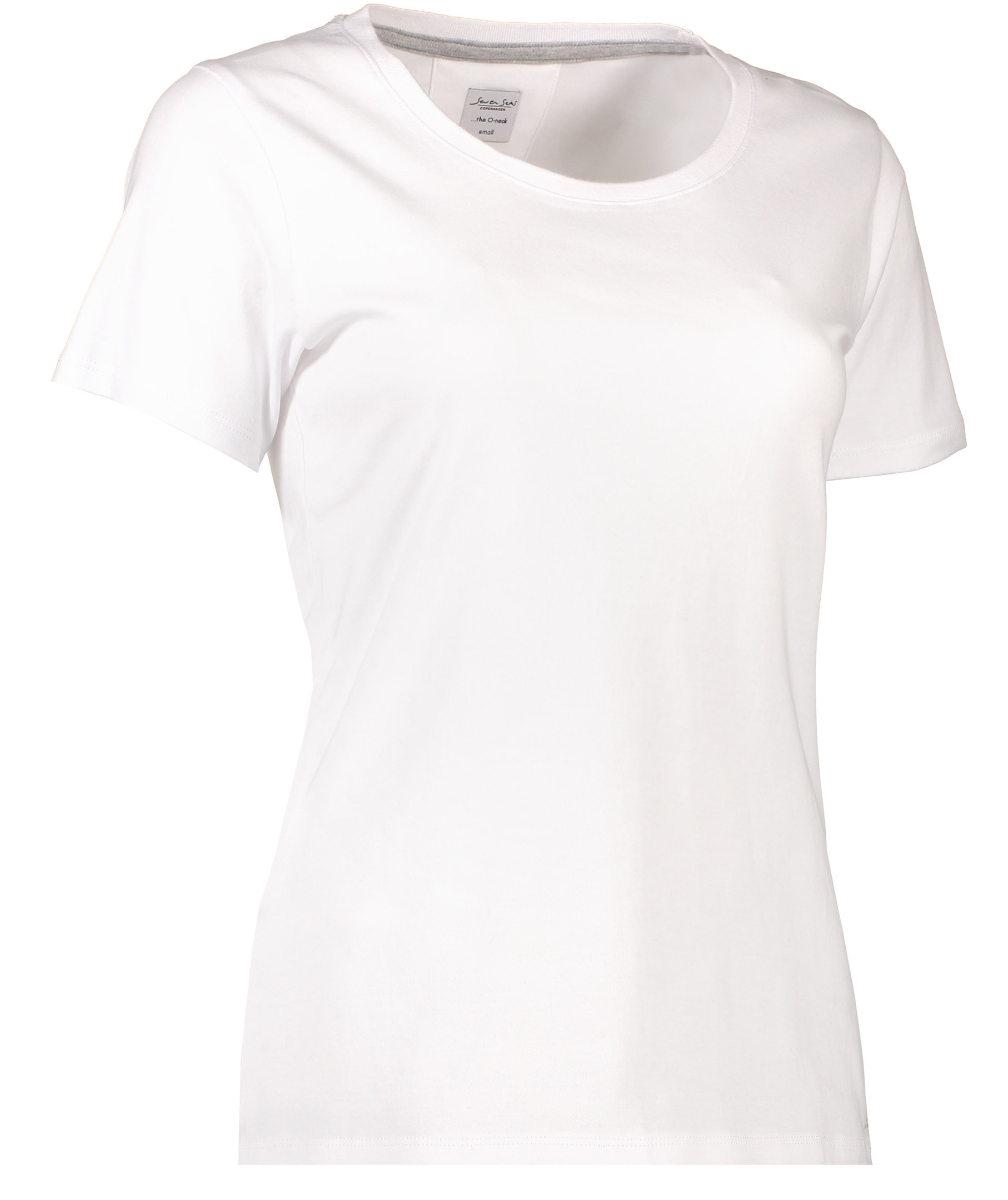 Seven Seas women's round neck T-shirt, White, large image number 2