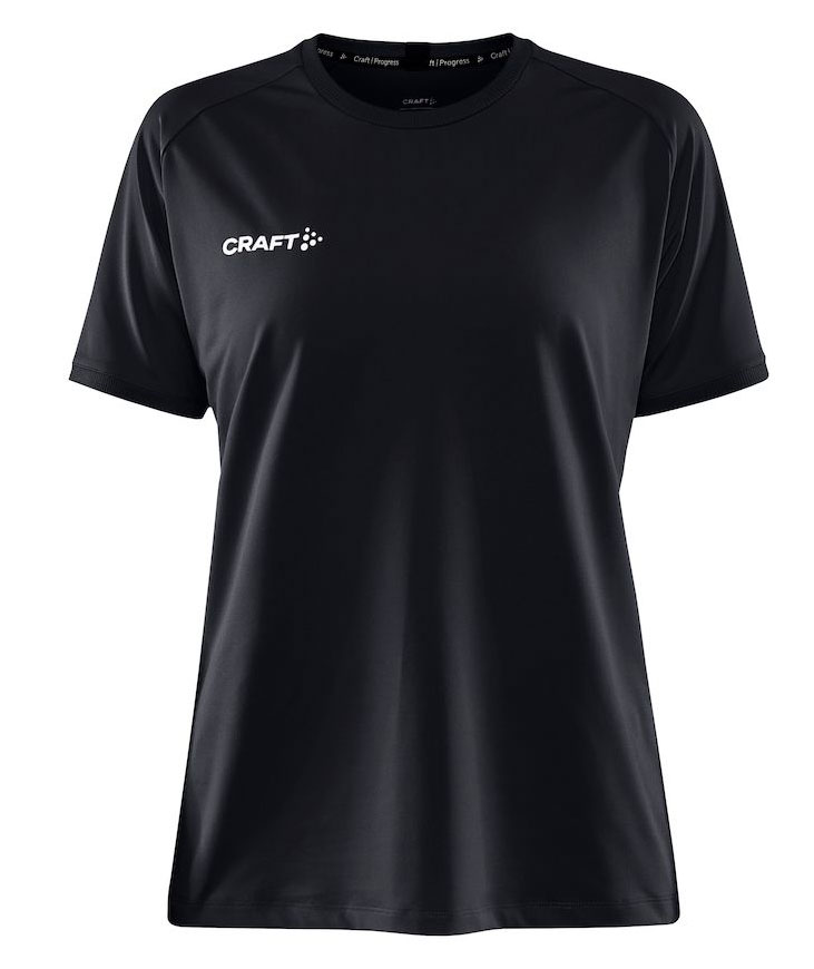 Craft Progress dame T-shirt, Sort, Sort, swatch