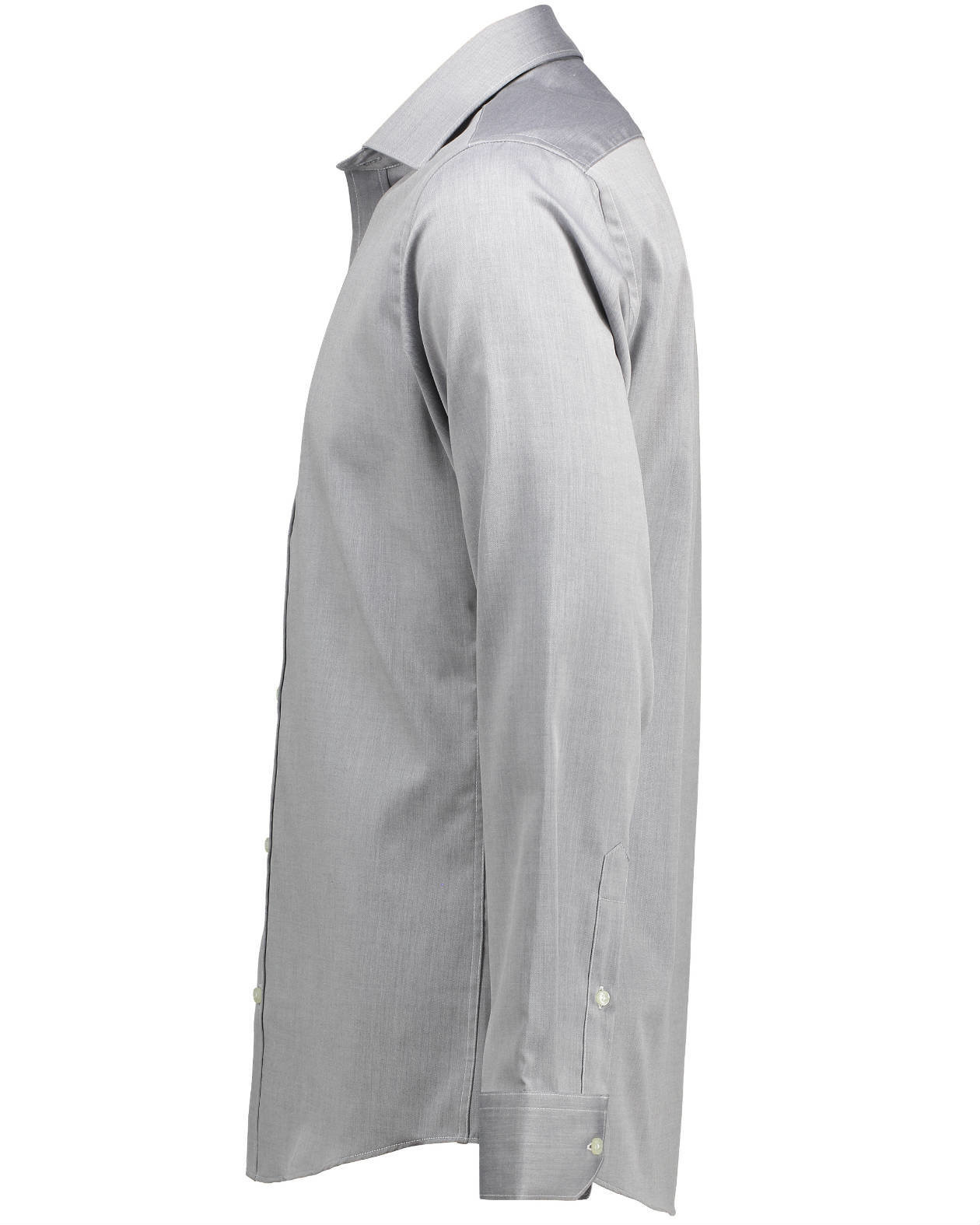 Seven Seas Fine Twill Slim fit skjorte, Silver Grey, large image number 5