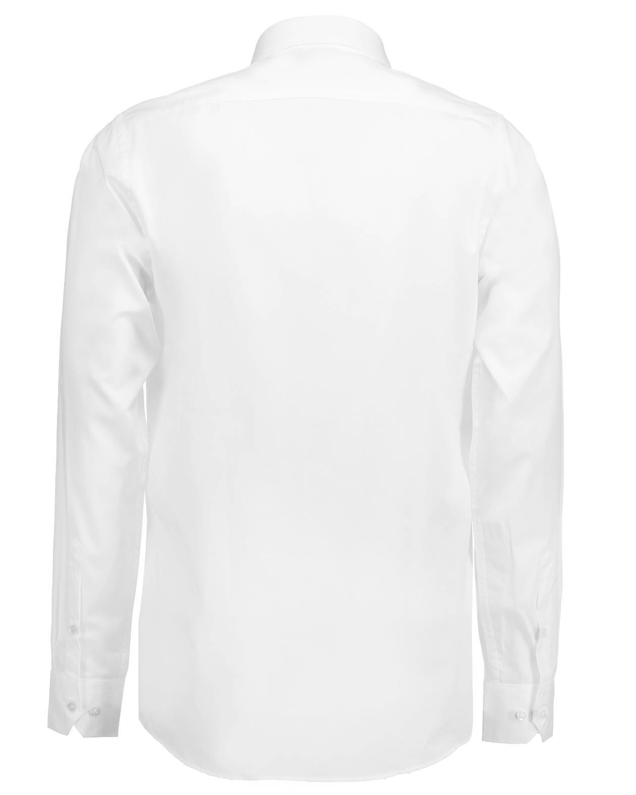 Seven Seas Slim fit Poplin shirt, White, large image number 1
