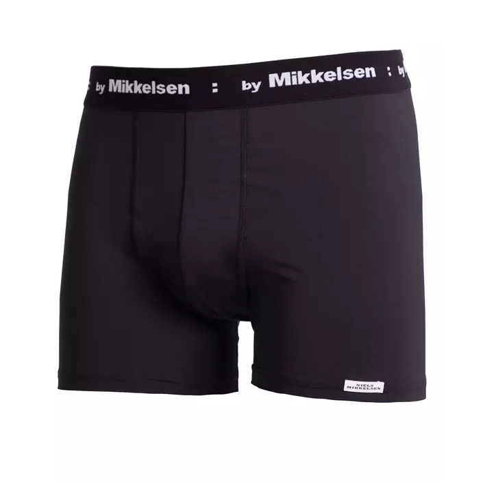 by Mikkelsen microfiber boxershorts, Black, large image number 0