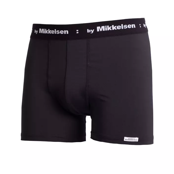 by Mikkelsen microfiber boxershorts, Black, large image number 0