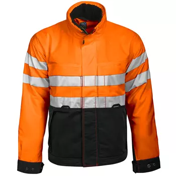 ProJob winter jacket 6407, Hi-Vis Orange/Black