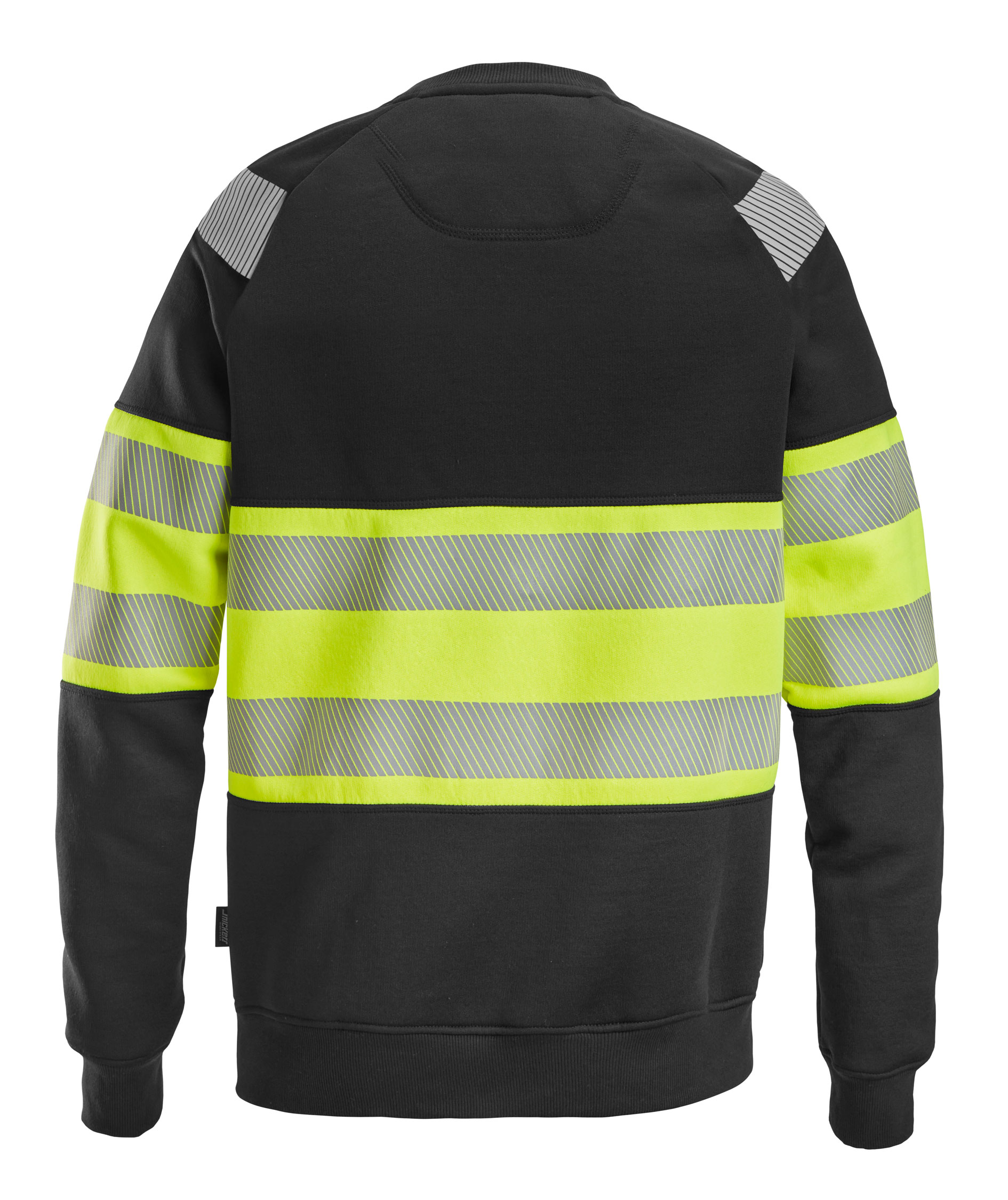 Snickers sweatshirt 2830, Black/Hi-Vis Yellow, large image number 1