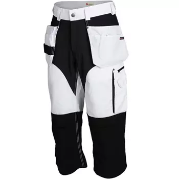 L.Brador craftsman knee pants 1044PB, White
