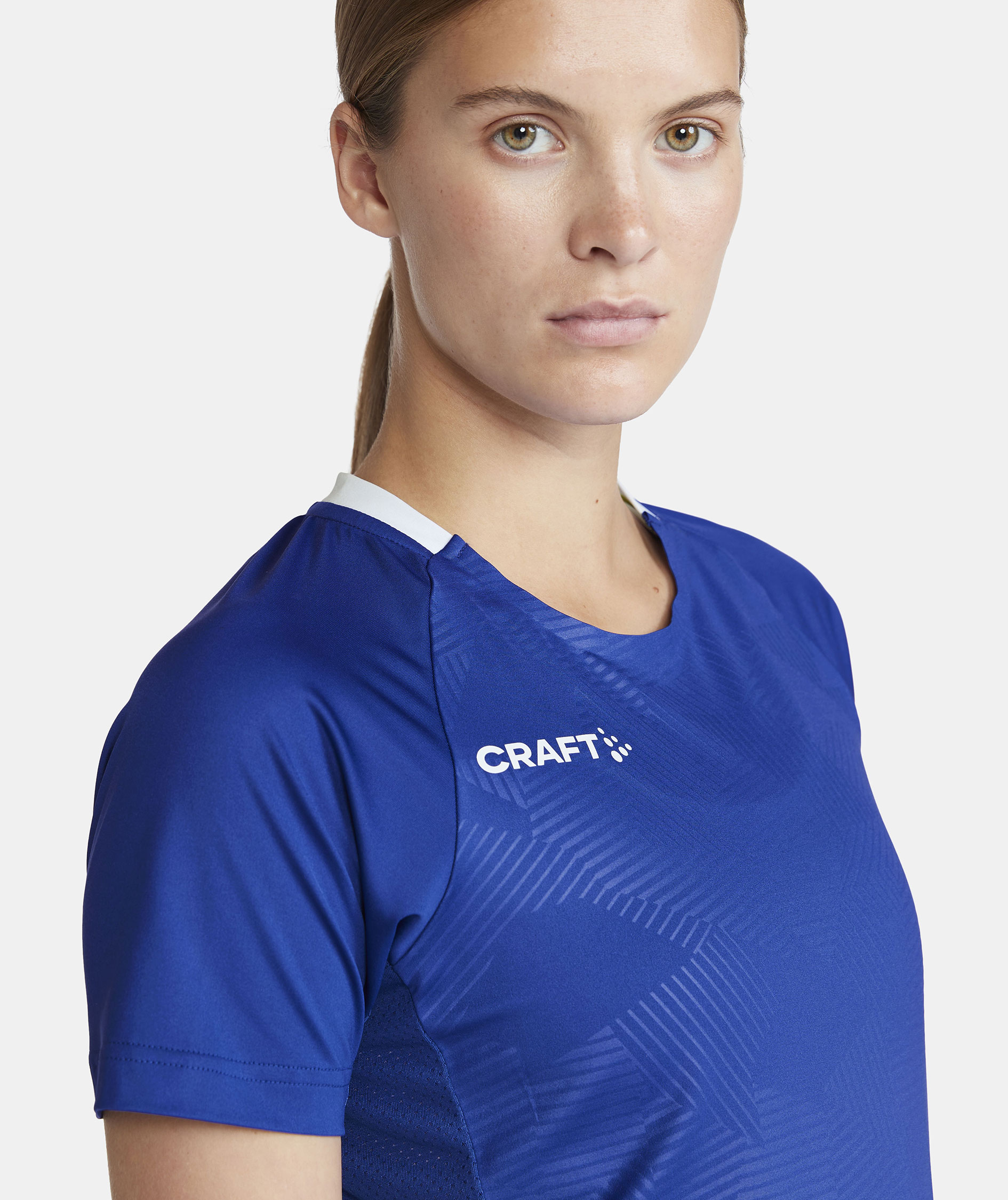 Craft Premier Solid Jersey dame T-shirt, Club Cobolt, large image number 3