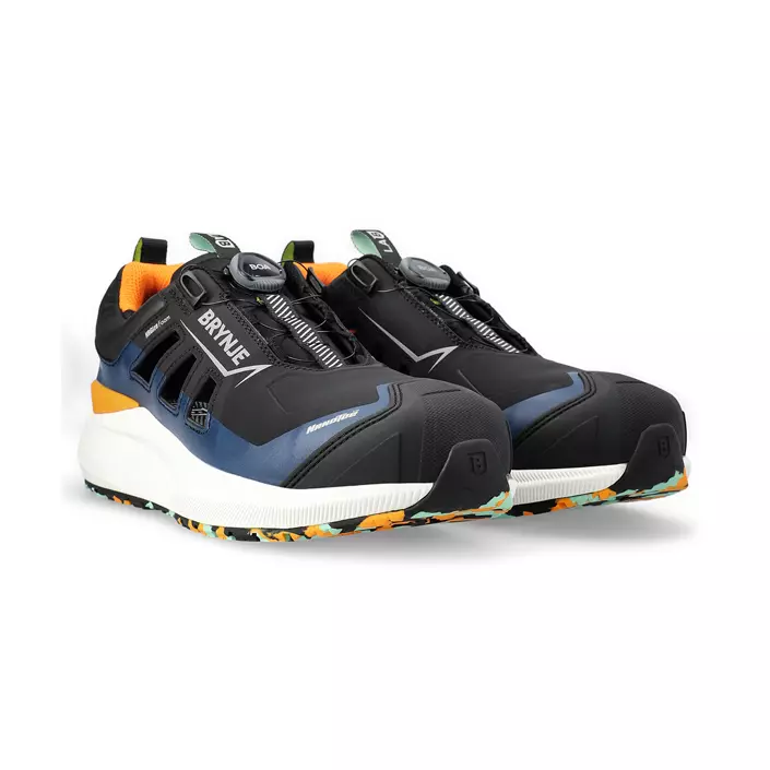 Brynje LAB Open BOA® sikkerhedssko S1PS, Sort, large image number 0