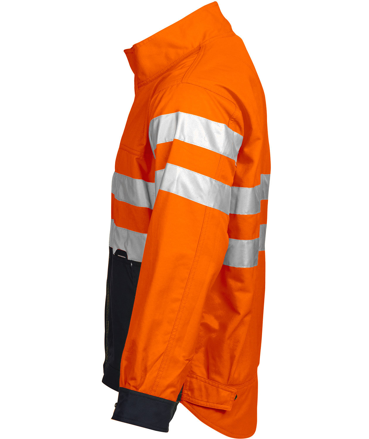 ProJob work jacket 6401, Hi-Vis Orange/Black, large image number 4