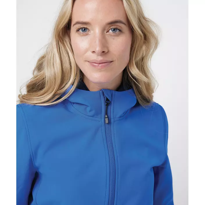 Iqoniq Makalu softshelljacka dam, Kungsblå, large image number 5