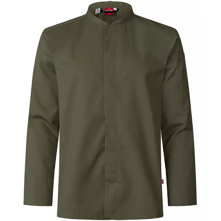 Segers 1099 kokkeskjorte, Olive green, large image number 0