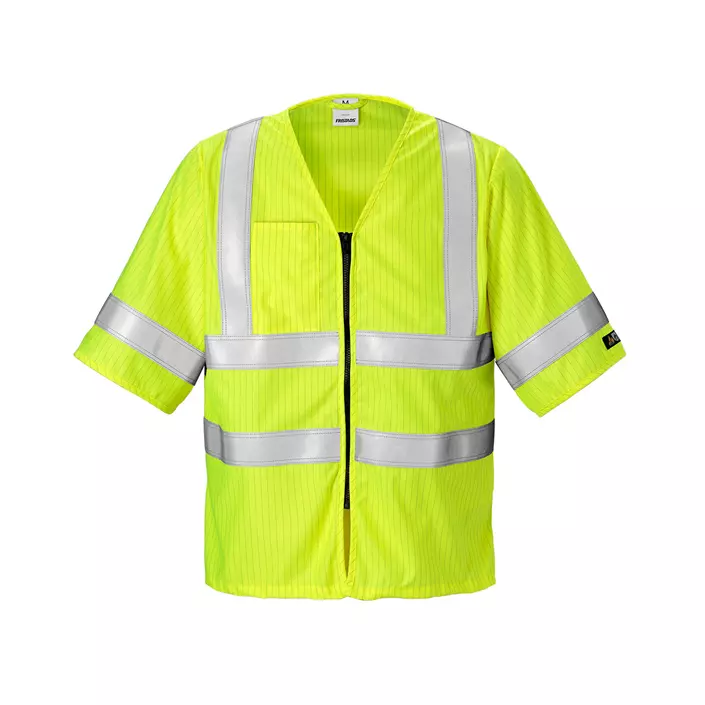 Fristads reflective safety vest 5023, Hi-Vis Yellow, large image number 0