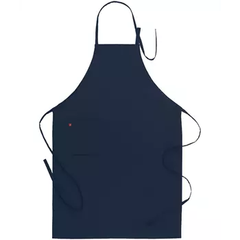 Segers 2337 bib apron with pocket, Dark navy