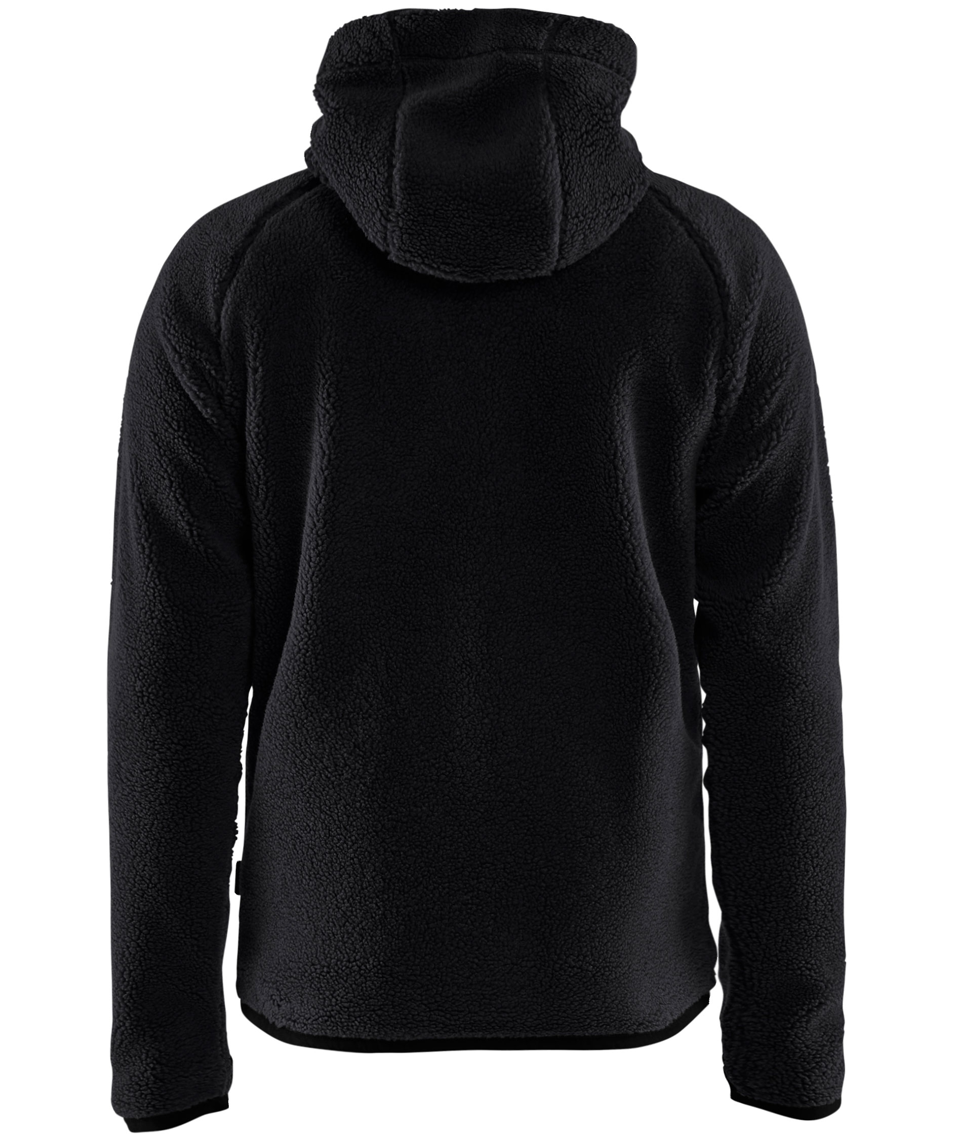 Bl&aring;kl&auml;der fiberpelsjakke