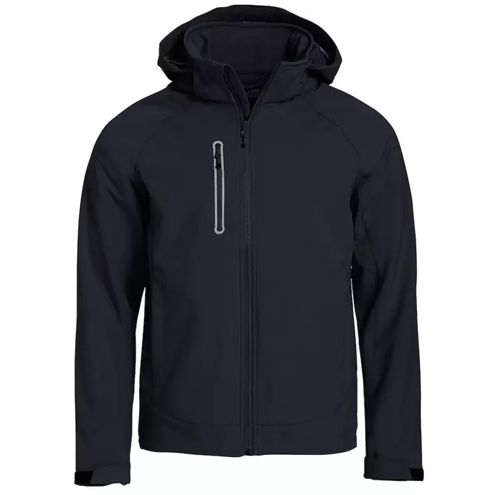 Clique Milford softshell jacket, Black, large image number 0