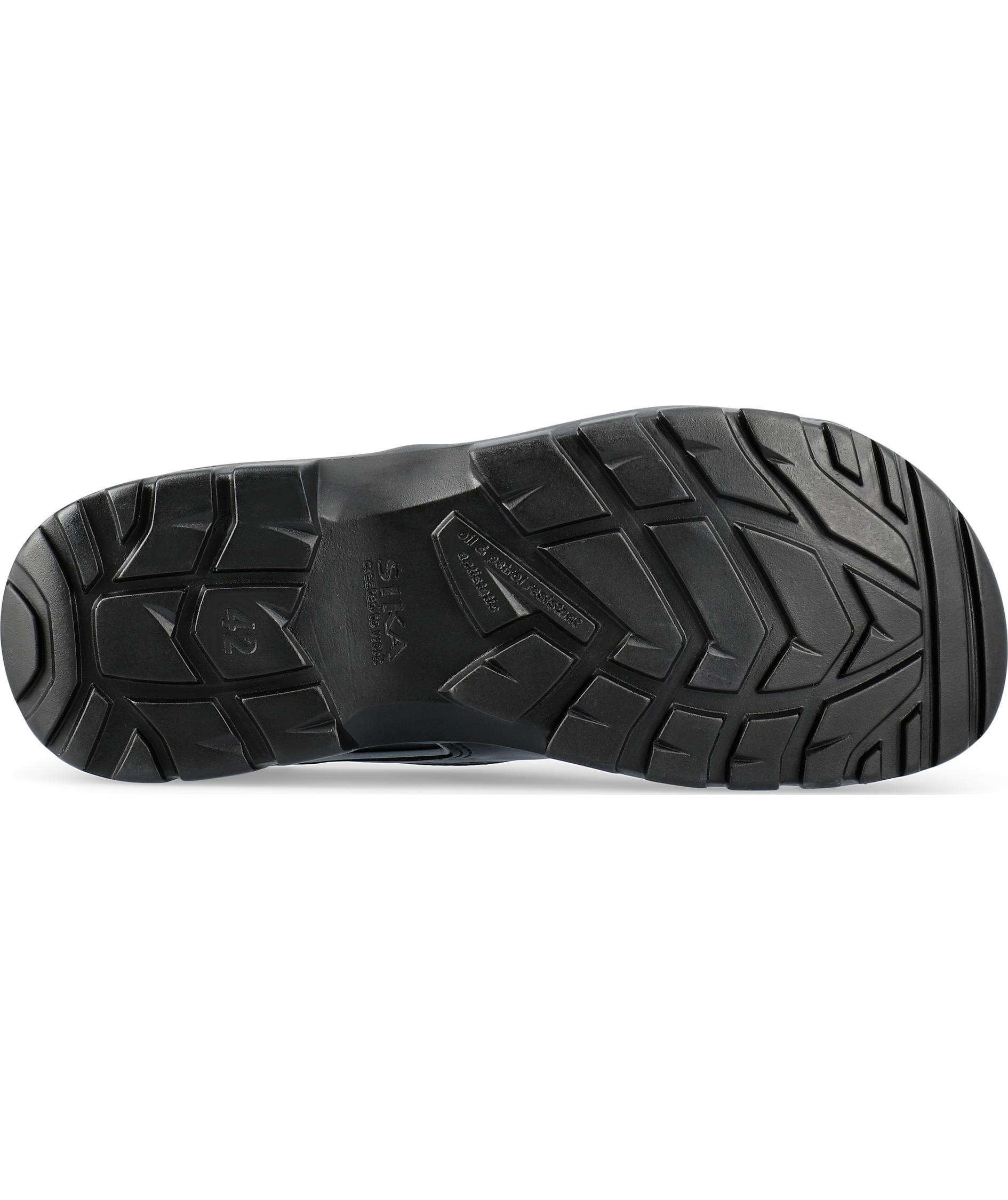 Sika Proflex sikkerhedstr&aelig;sko med h&aelig;lkappe S3, Sort, large image number 5