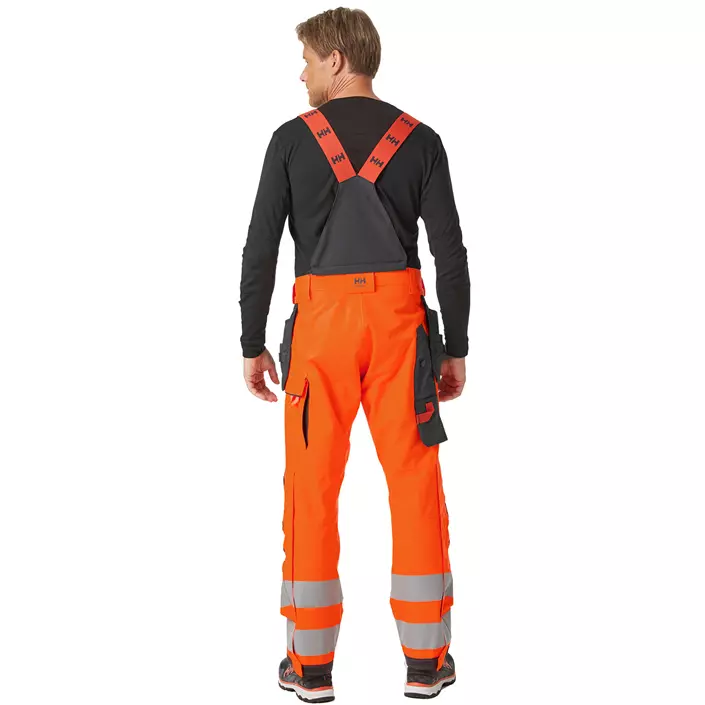 Helly Hansen Alna 2.0 shell trousers, Hi-vis Orange/charcoal, large image number 3