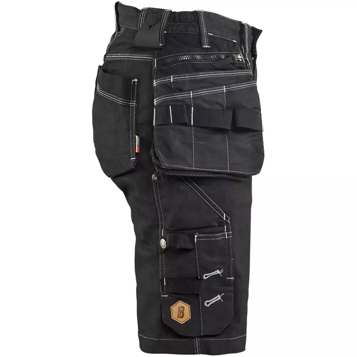 Blåkläder dame håndværkershorts, Sort, large image number 2